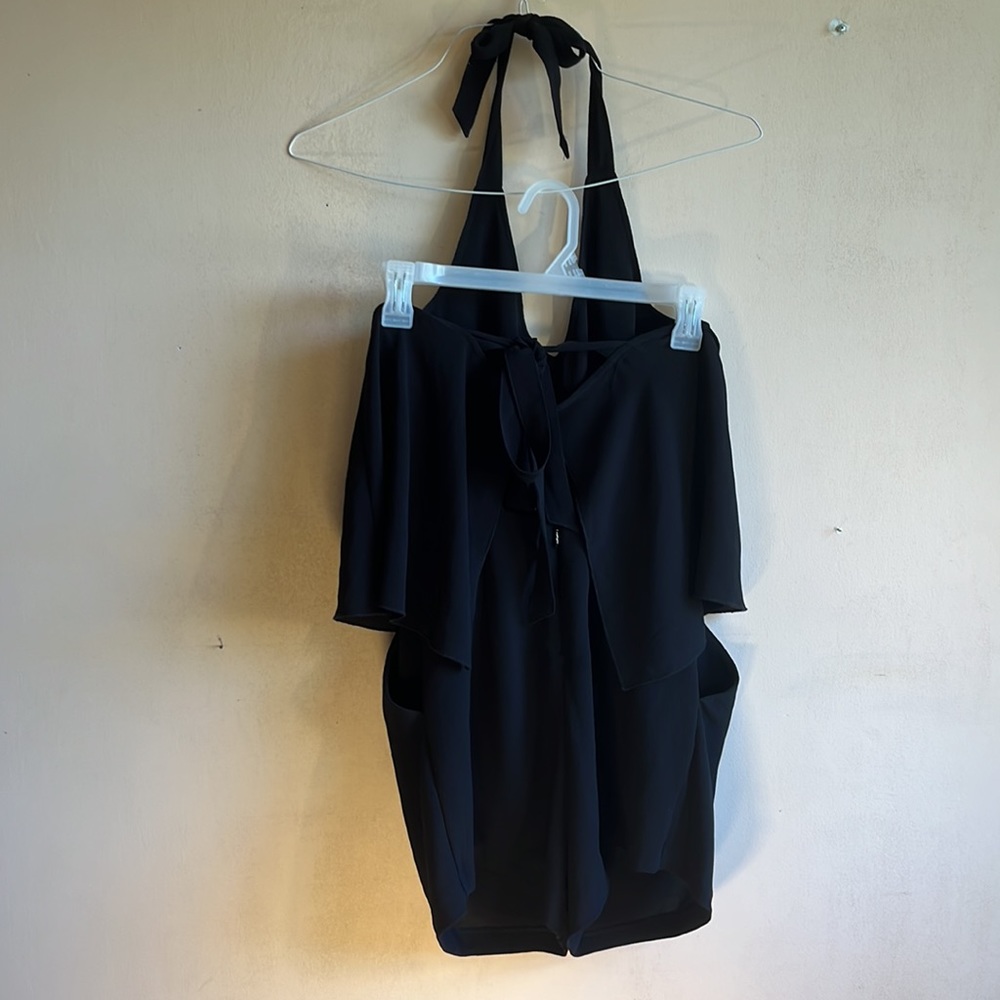Drapey halter top romper - Picture 3 of 4